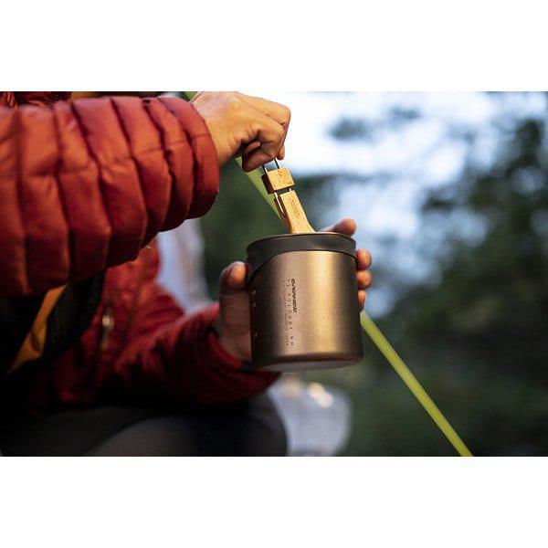 에버뉴 EVERNEW 티타늄 솔로포트 노핸들 캠핑 냄비 조리기구 코펠 ECA624