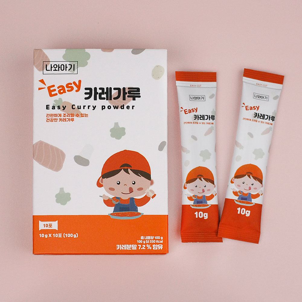 유아 카레 가루 10gx10포 나와아기