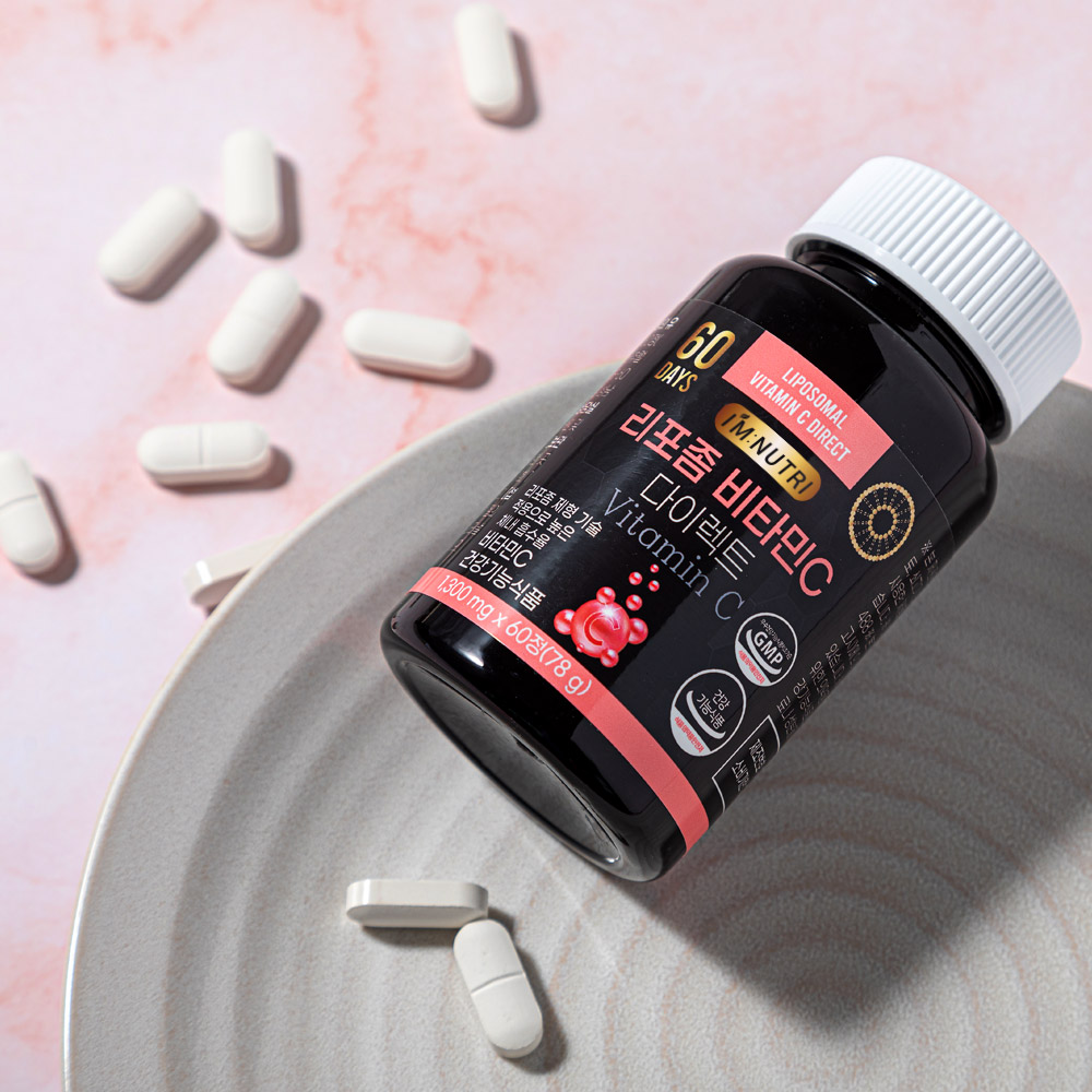 아임뉴트리 리포좀 비타민C 다이렉트 1300mg 고함량 비타민씨 60정, 2개 - 상세 이미지 3