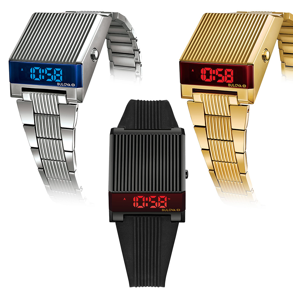 부로바 BULOVA 아카이브 시리즈 Computron LED 디지털 시계 96C139 - 상세 이미지 5