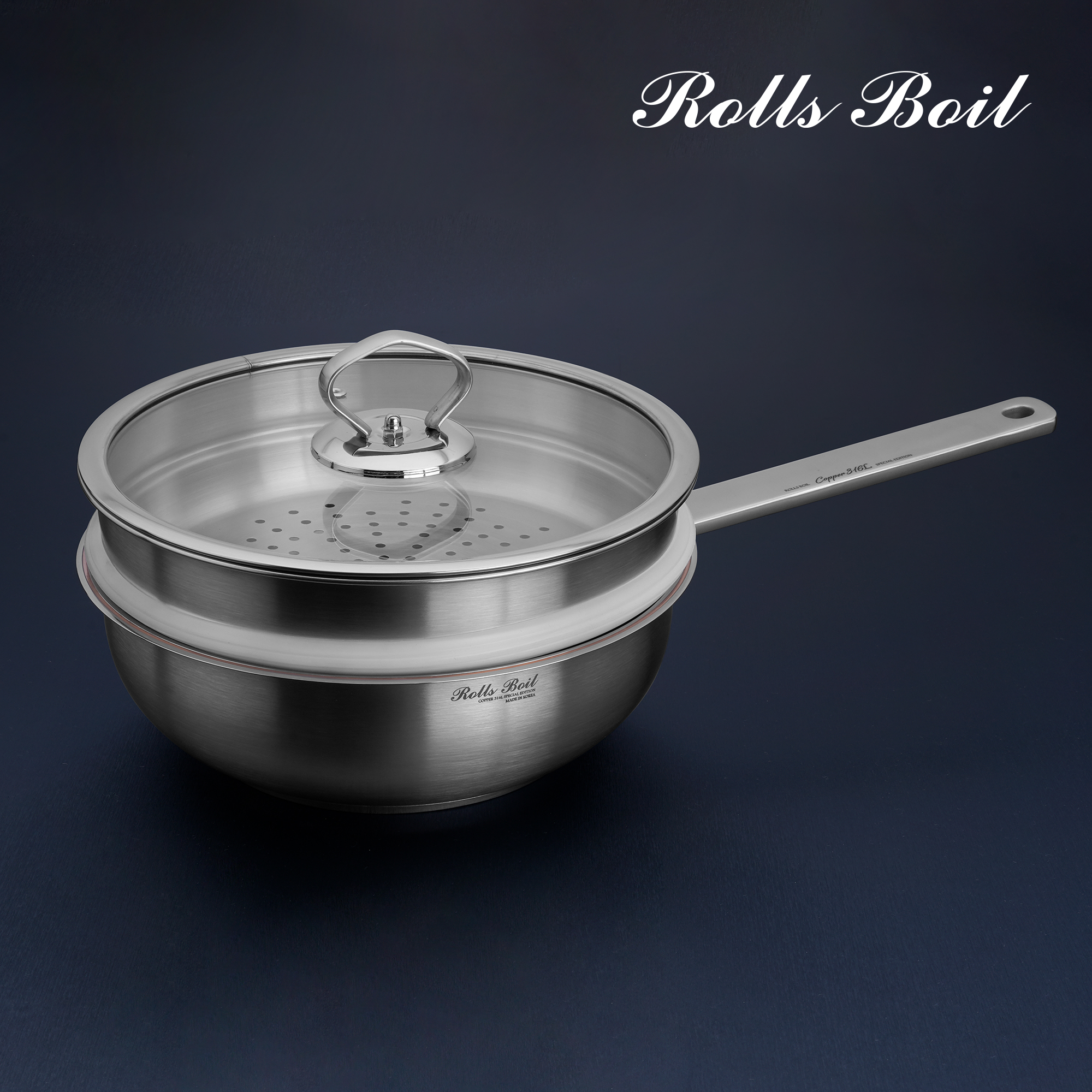 롤스보일 코퍼에디션 24cm 스텐 궁중팬 세트 / 포토리뷰