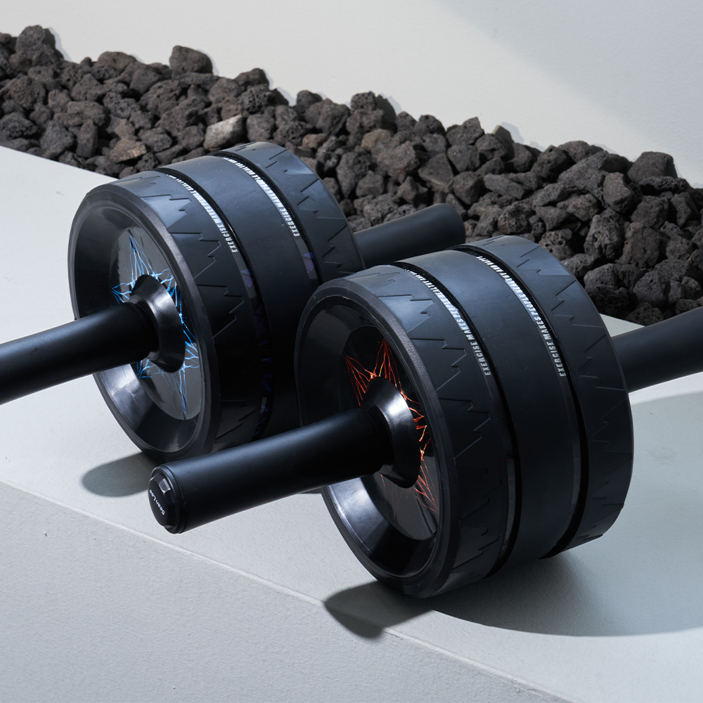 숀리 AB 슬라이드 프로 복근 운동 기구 코어 뱃살 롤아웃 슬라이더 무소음 휠 롤러 - 상세 이미지 4