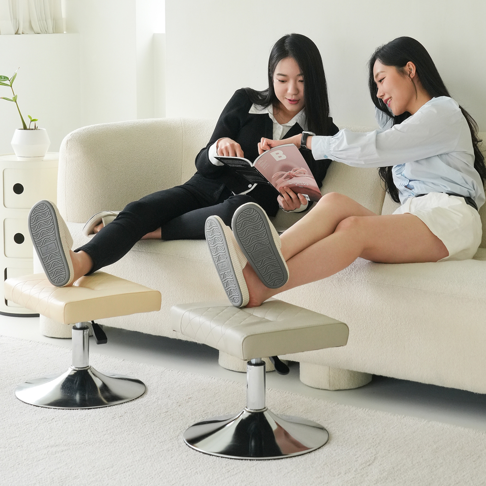 [다니카] CEO 높낮이 조절형 스마트 발받침대 스툴의자 풋레스트 - 상세 이미지 5