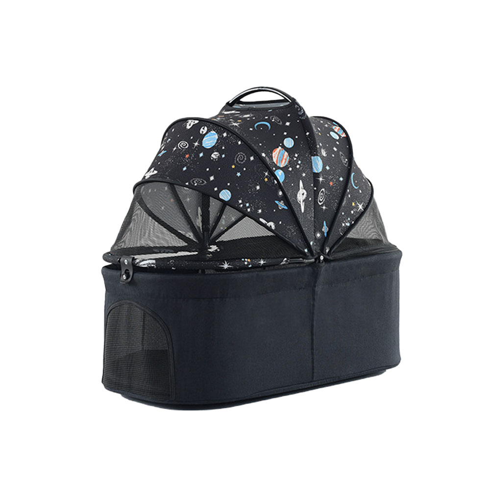 개과천선 스텔 반려동물 유모차 강아지 고양이 개모차 원터치 접이식 3in1