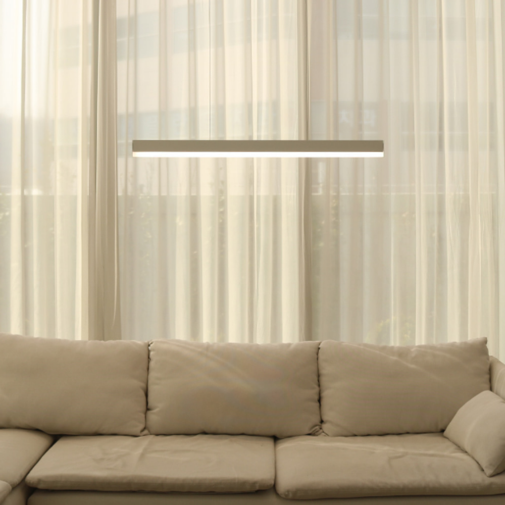 6인식탁등 LED 국산 라인 일자 4인 북유럽 식탁등