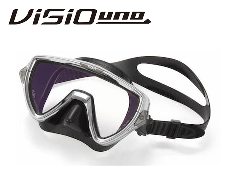 투사 TUSA VISIO pro 스노클링 물안경 고글 다이빙 마스크 M-19SQB - 상품 이미지