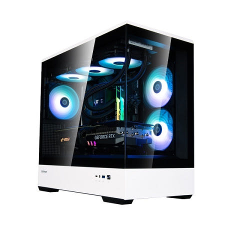 잘만 P30 (블랙화이트) 미니타워케이스