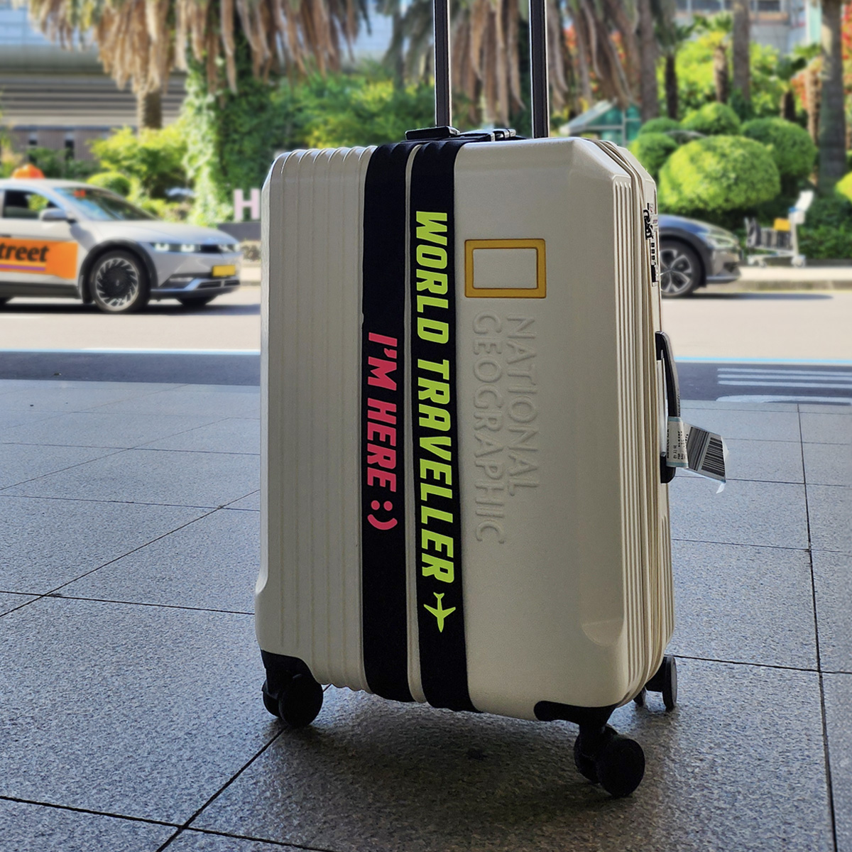 캐리어 네임택 밴드 러기지택 여행 가방 벨트 이름표 커스텀 제작