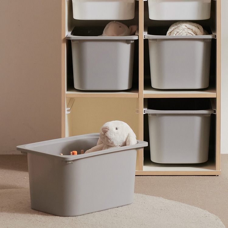 e스마트 포니 속깊은 480mm 장난감 정리함 아기옷 수납장