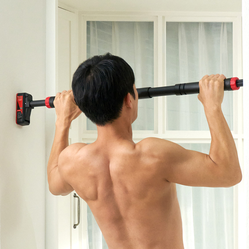 숀리 문틀 철봉 가정용 턱걸이 운동 기구 실내 풀업바 방문 단축 도어짐 홈트 홈트레이닝 사진 6