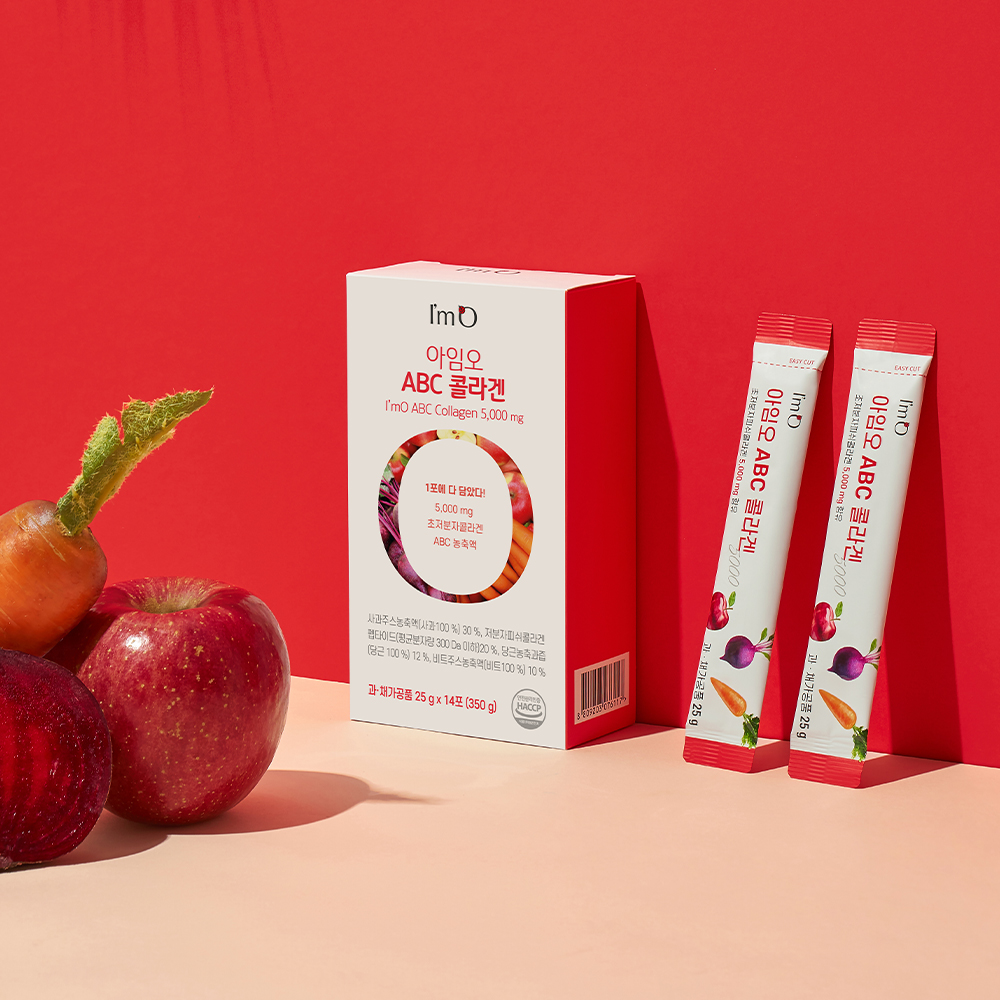 아임오 ABC 콜라겐 저분자 콜라겐펩타이드 먹는 피쉬콜라겐 효능 1박스