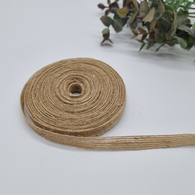마끈 황마 리본끈 1cm 포장 선물 재료 리본 공예 포장 리본끈 - 메인 이미지