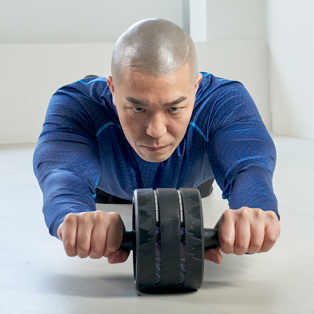 숀리 AB 슬라이드 프로 복근 운동 기구 코어 뱃살 롤아웃 슬라이더 무소음 휠 롤러 - 상세 이미지 2