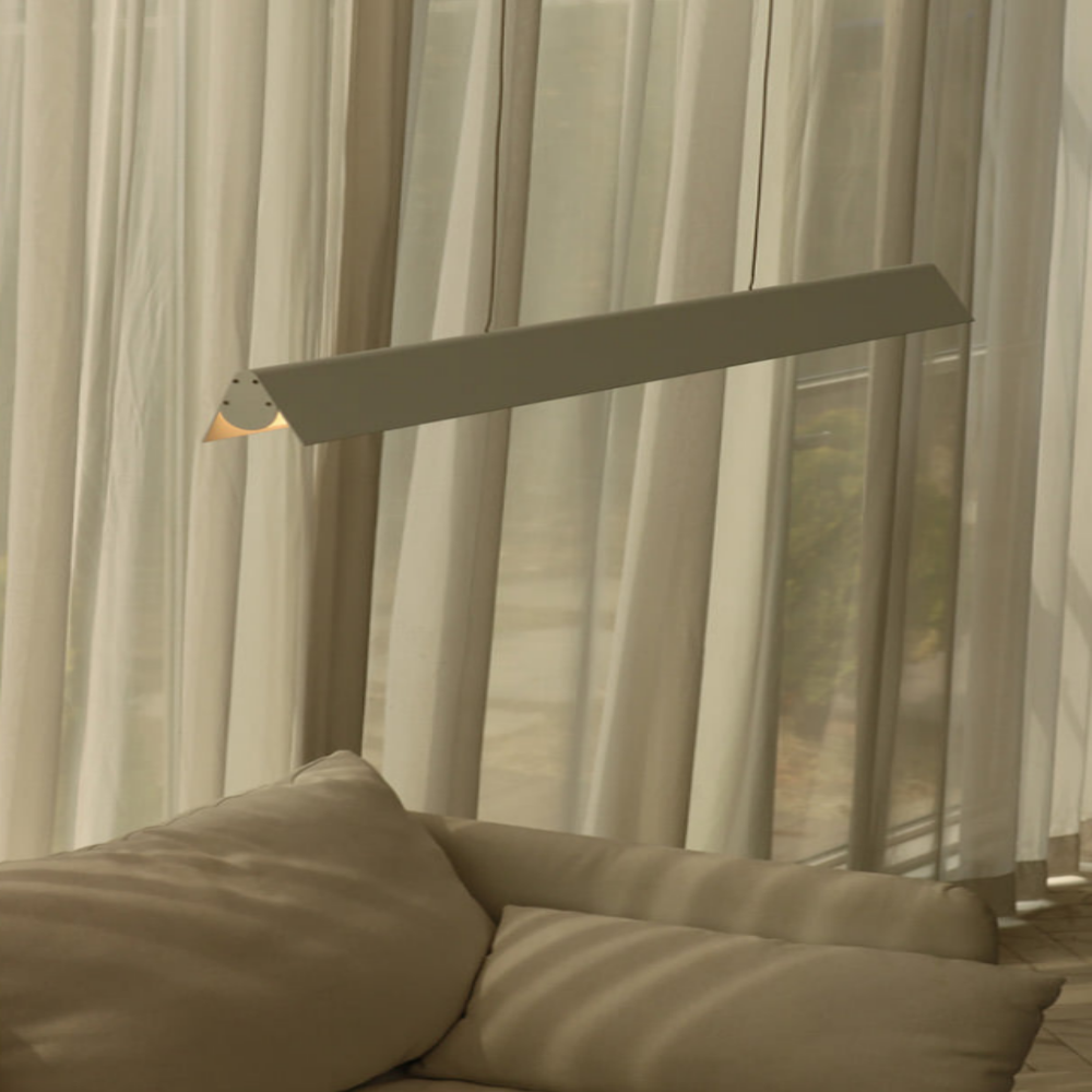 6인용식탁등 LED 국산 펜던트 주방 식탁등 1200MM/화이트/전구색 이미지 7