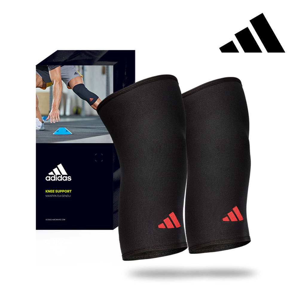 아디다스 퍼포먼스 무릎보호대 착용샷