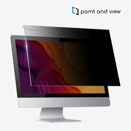 포인트앤뷰 모니터 거치형 정보보호 보안필름 (PF-24W9)