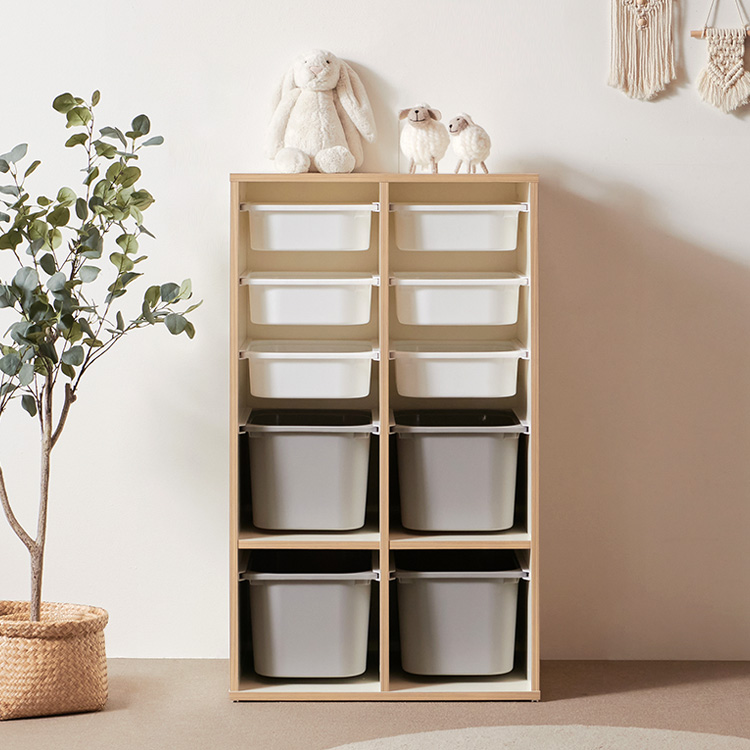 e스마트 포니 속깊은 480mm 장난감 정리함 아기옷 수납장