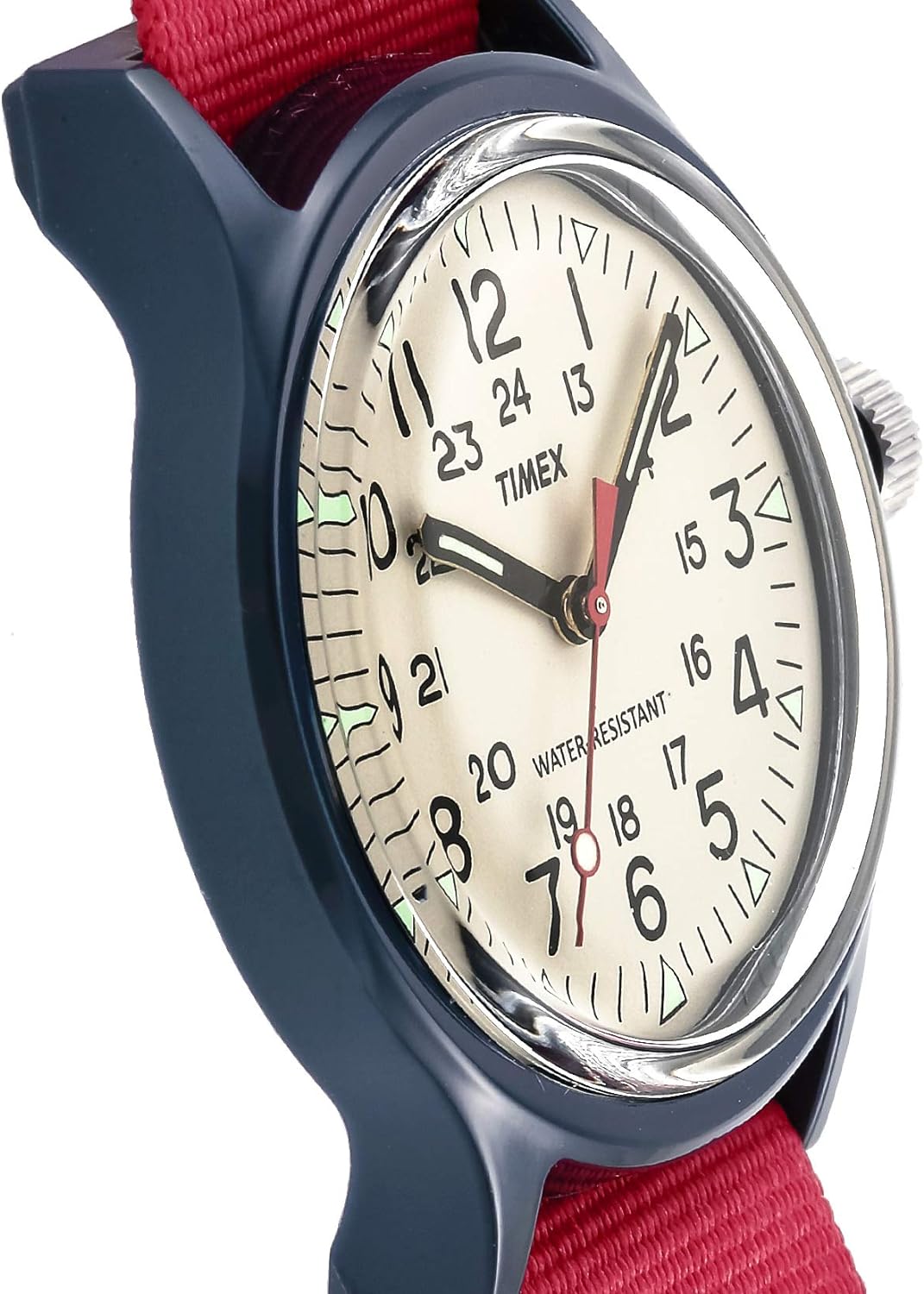 타이맥스 TIMEX 오리지널 캠퍼 남성 여성 손목시계 TW2U84300 핑크 - 상세 이미지 3
