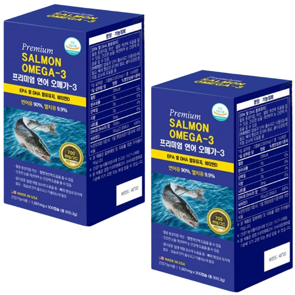 에버그린 프리미엄 연어 오일 오메가3