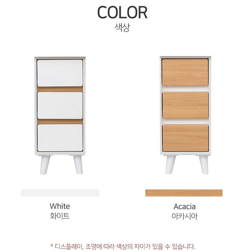 오피스 서랍장 하부 책상 하부장 책상 하단 서랍장 3단