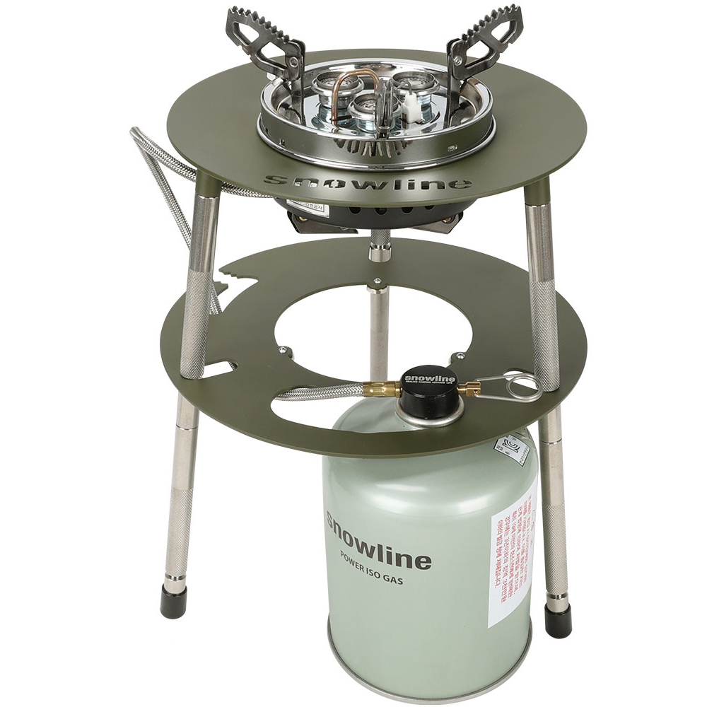 스노우라인 버너 스탠드 코베아 캠프1 로벳붐스토브 가스웨어 호스버너 호환 캠핑버너