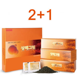 상쾌그린 30포 1박스 / 2+1 (3박스 90포) 배출의힘 식이섬유 차... 맛있게 먹은 솔직 후기 - 상품 이미지 1