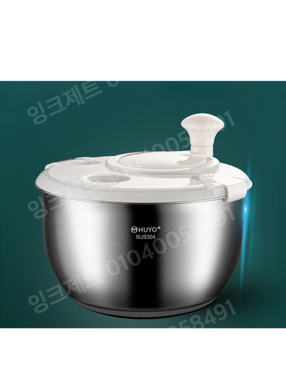 자동 야채탈수기 전기 건식 습식 여과기 물기짜기 스텐 - 상품 이미지