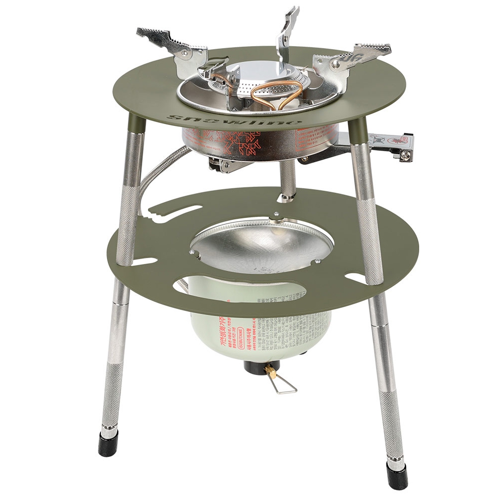 스노우라인 버너 스탠드 코베아 캠프1 로벳붐스토브 가스웨어 호스버너 호환 캠핑버너