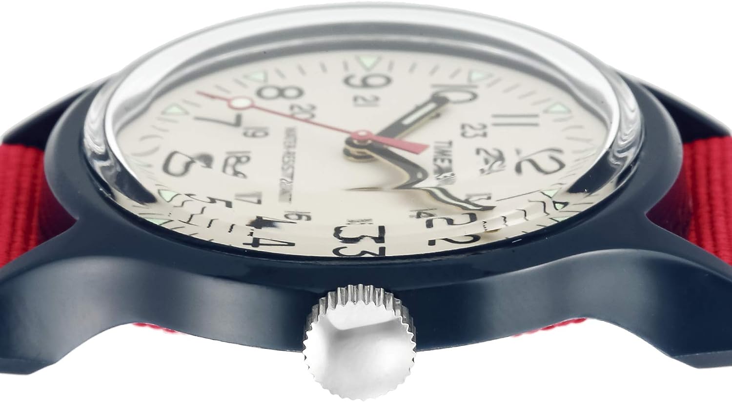 타이맥스 TIMEX 오리지널 캠퍼 남성 여성 손목시계 TW2U84300 핑크 - 상세 이미지 2