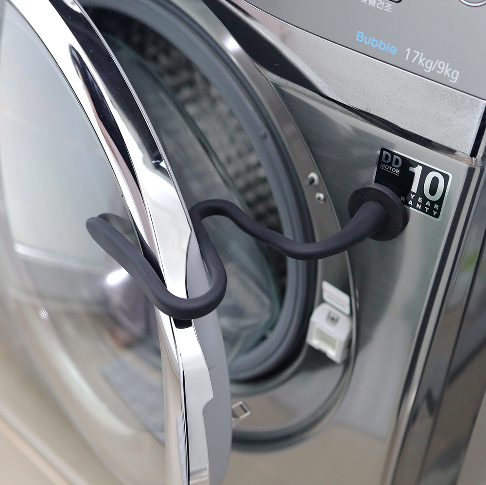 세탁기 문 고정 홀더 도어 클립 환기용 문닫힘방지