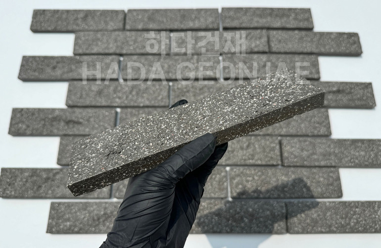 스톤버클 227x60x15~24T 스톤블랙 / 하다건재 세라믹타일