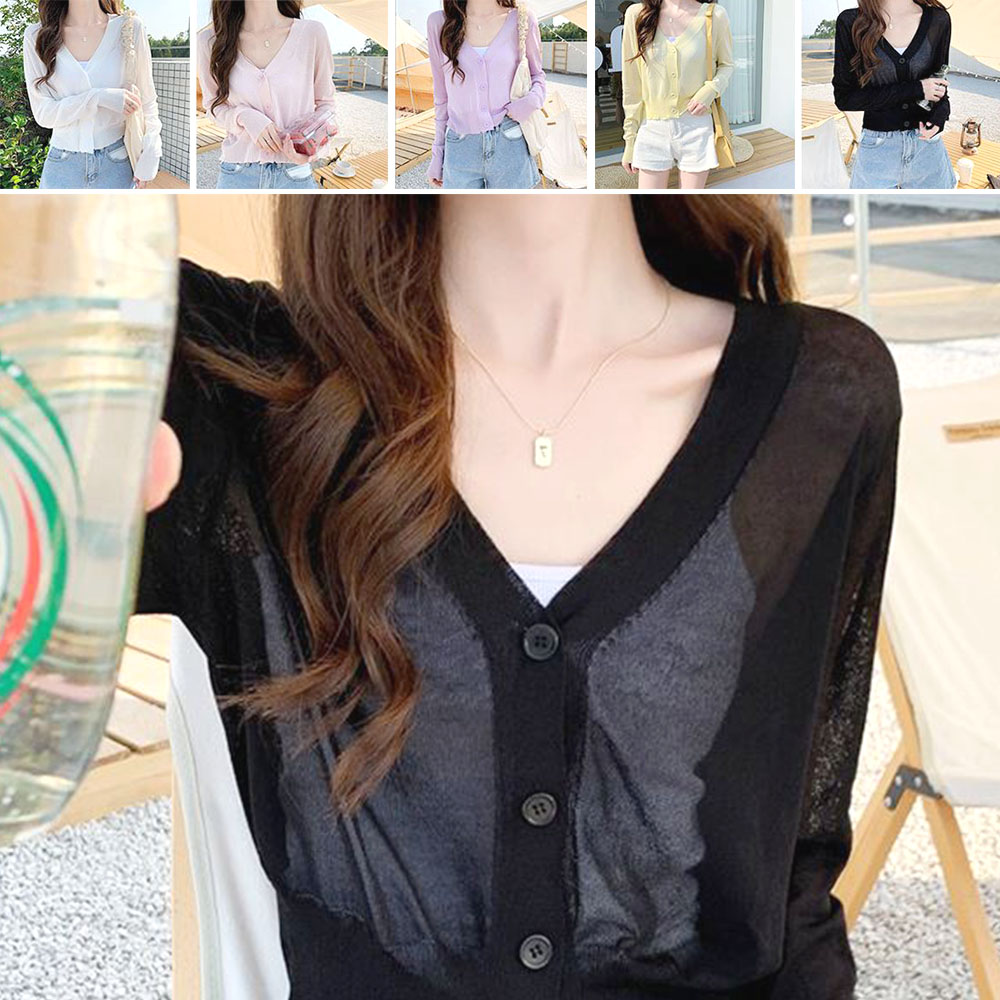 여성 파스텔 가디건 여자 간절기 여름 데일리 패션 아우터