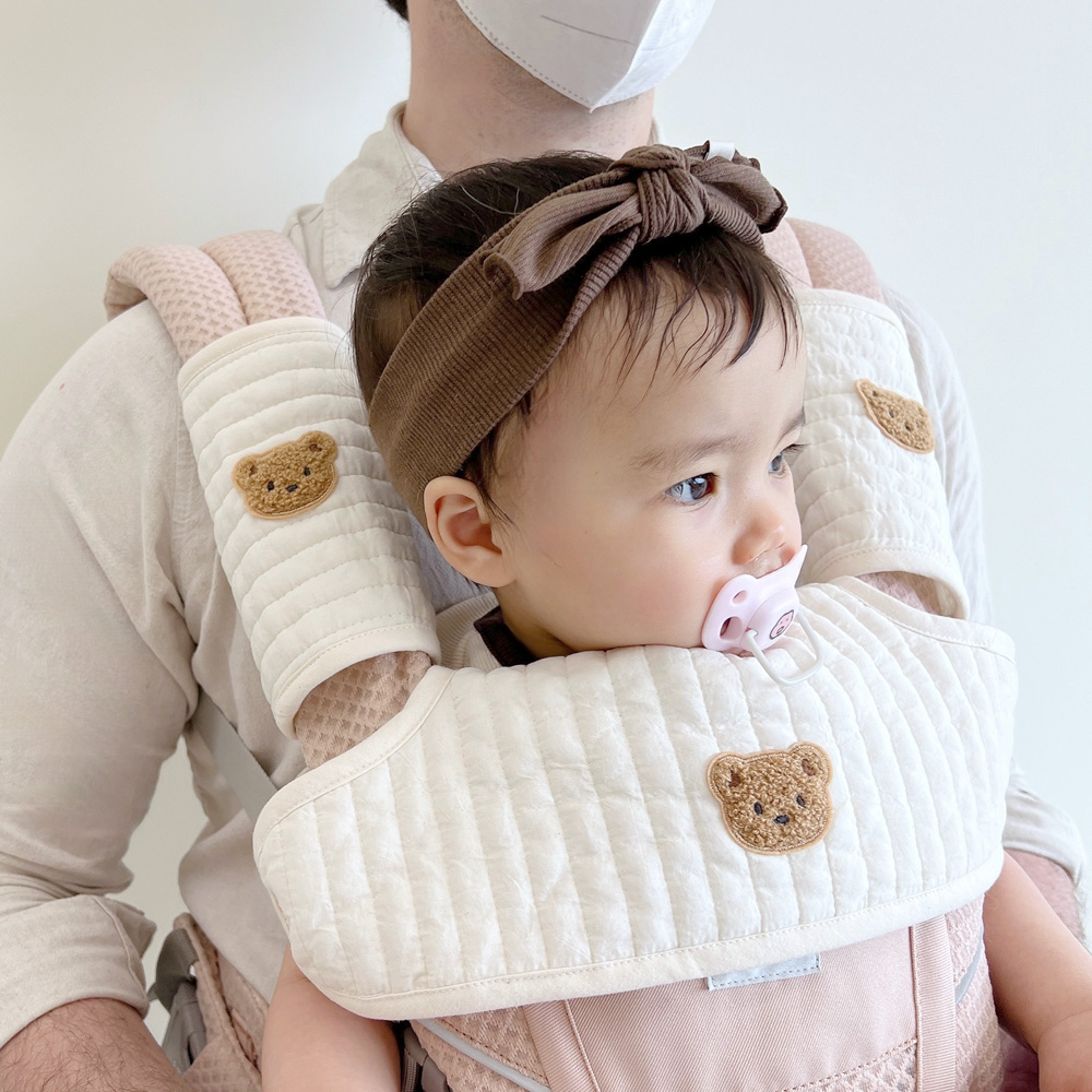 아기띠 침받이 앞보기 커버 에르고 베이비뵨 포그내 호환