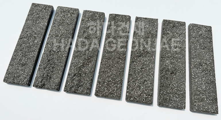 스톤버클 227x60x15~24T 스톤블랙 / 하다건재 세라믹타일