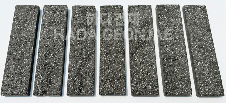 스톤버클 227x60x15~24T 스톤블랙 / 하다건재 세라믹타일