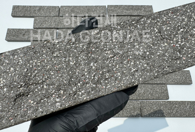 스톤버클 227x60x15~24T 스톤블랙 / 하다건재 세라믹타일