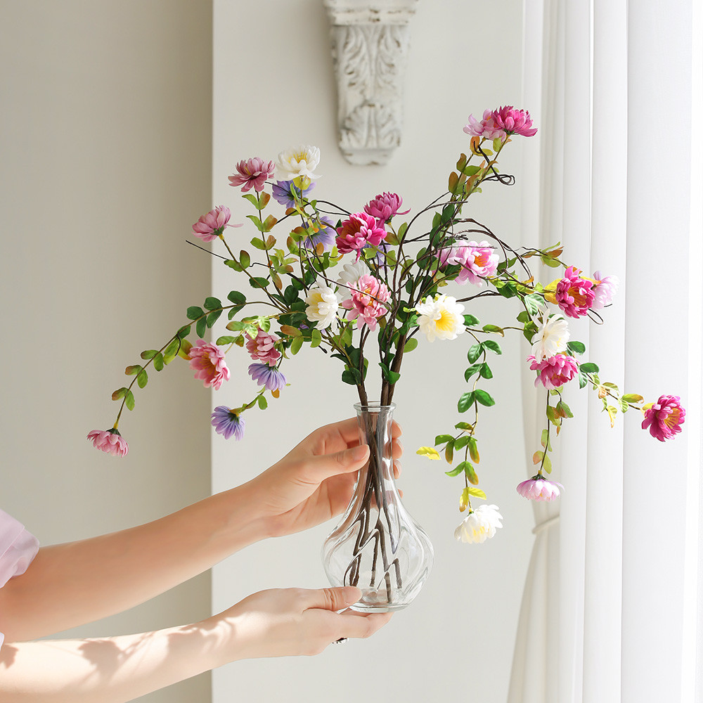 인테리어 생화같은 테이블 조화 꽃 다발 화병 화분 세트 센터피스 장식 A... 실사용 후기 | 효과 있을까? - 대표 이미지