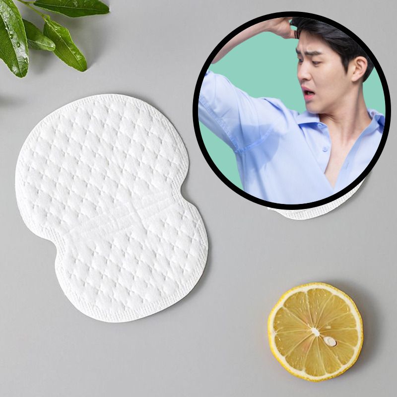 겨드랑이 땀 흡수 패치 겨땀 패드 이너 속옷 냄새 방지 억제 붙이는 대형 - 상세 이미지 2
