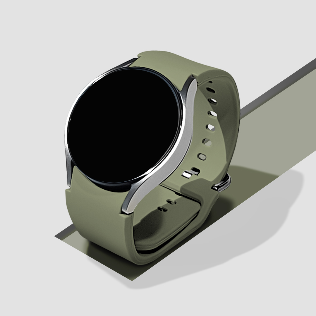 TXLX 갤럭시워치 7 6 5 4 실리콘 스트랩 밴드 40mm 44mm 45mm 47mm FE 이미지 4