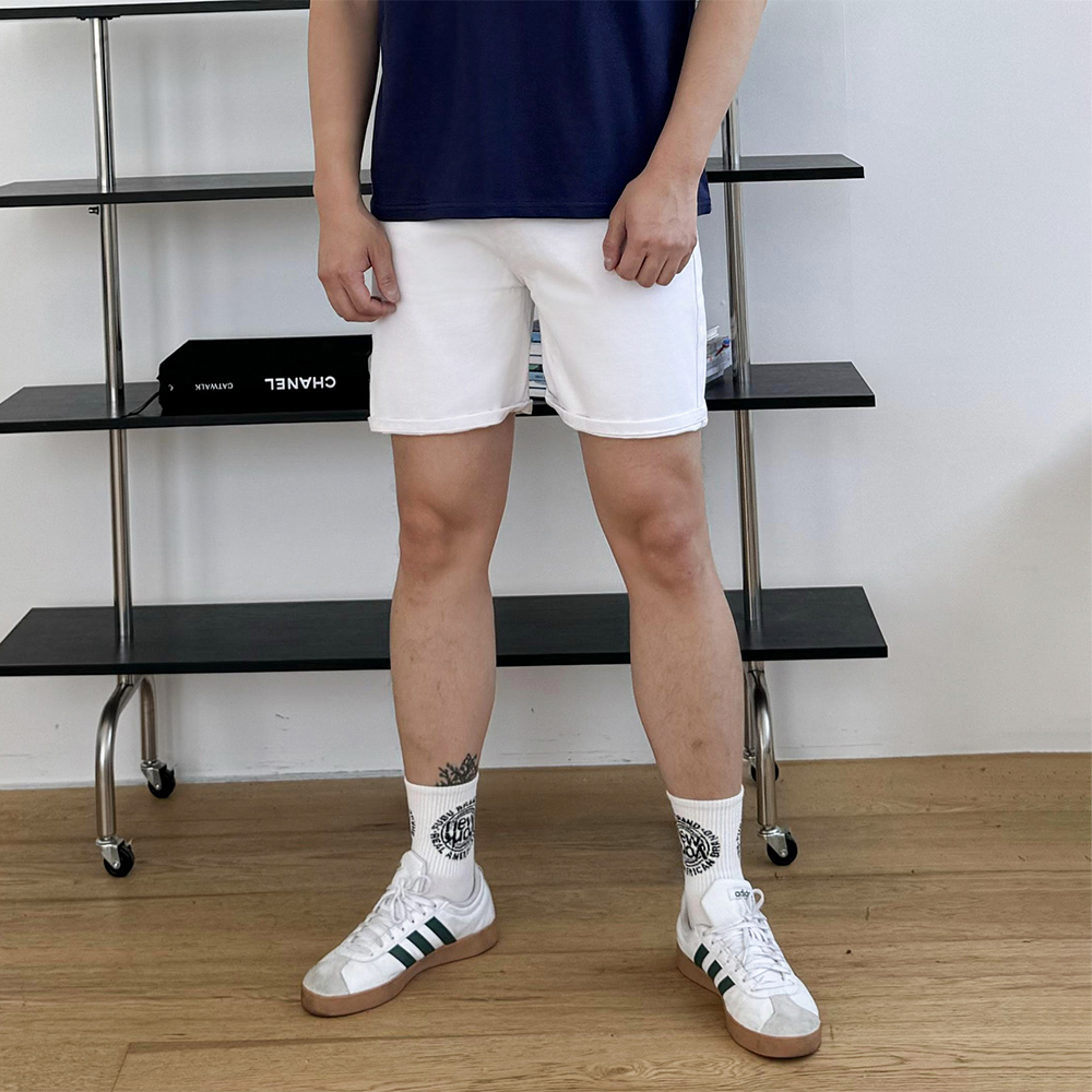 남자청반바지 남자블랙진 쿨청바지 - 상세 이미지 2