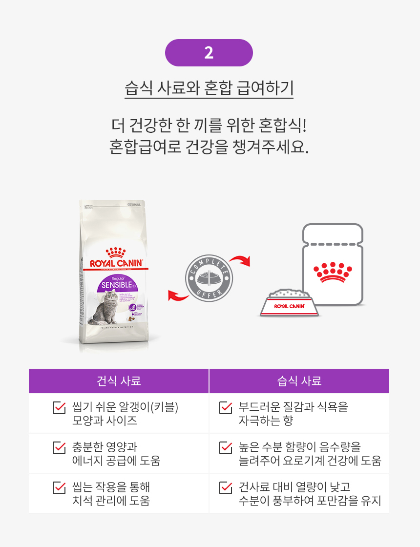 [유통기한 2027.04.27] 로얄캐닌 캣 센서블, 4kg, 1개 - 상세 이미지 5
