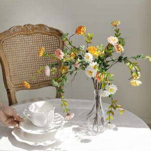 인테리어 생화같은 테이블 조화 꽃 다발 화병 화분 세트 센터피스 장식 A... 실사용 후기 | 효과 있을까? - 상품 이미지 2