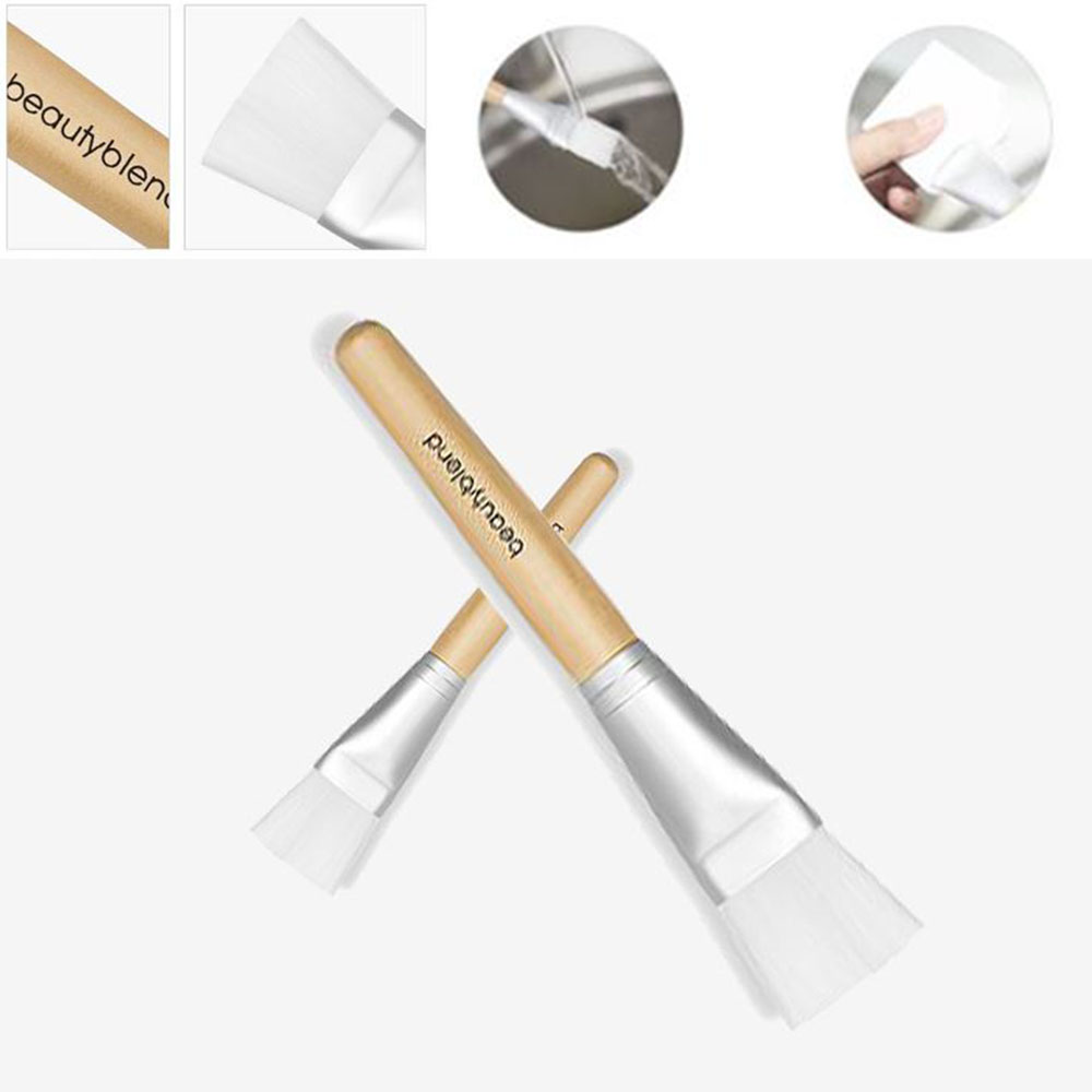 화장 라인 팩브러쉬 간편세척 미세솔 페이스 얼굴 brush - 상품 이미지