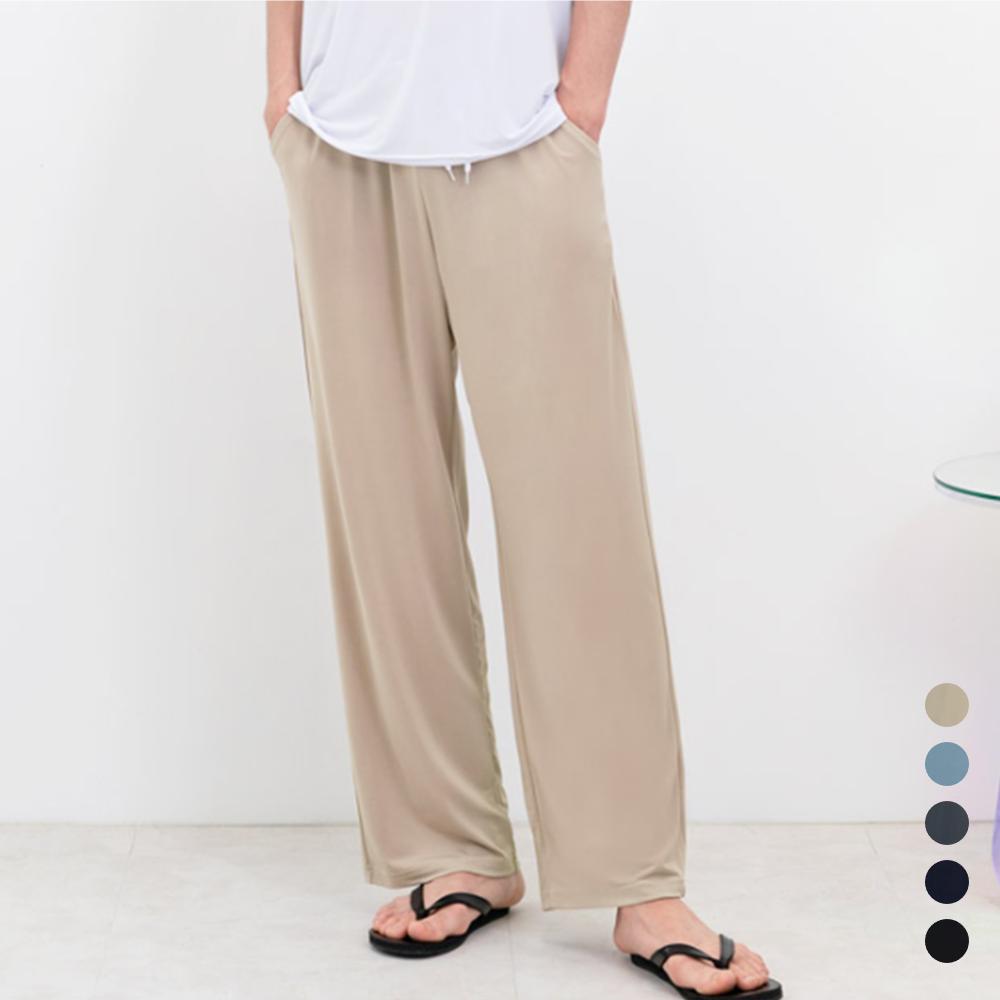 냉바지 냉동고 냉장고 냉감 성인실내복 남성 여름 아이스팬츠 - 상품 이미지