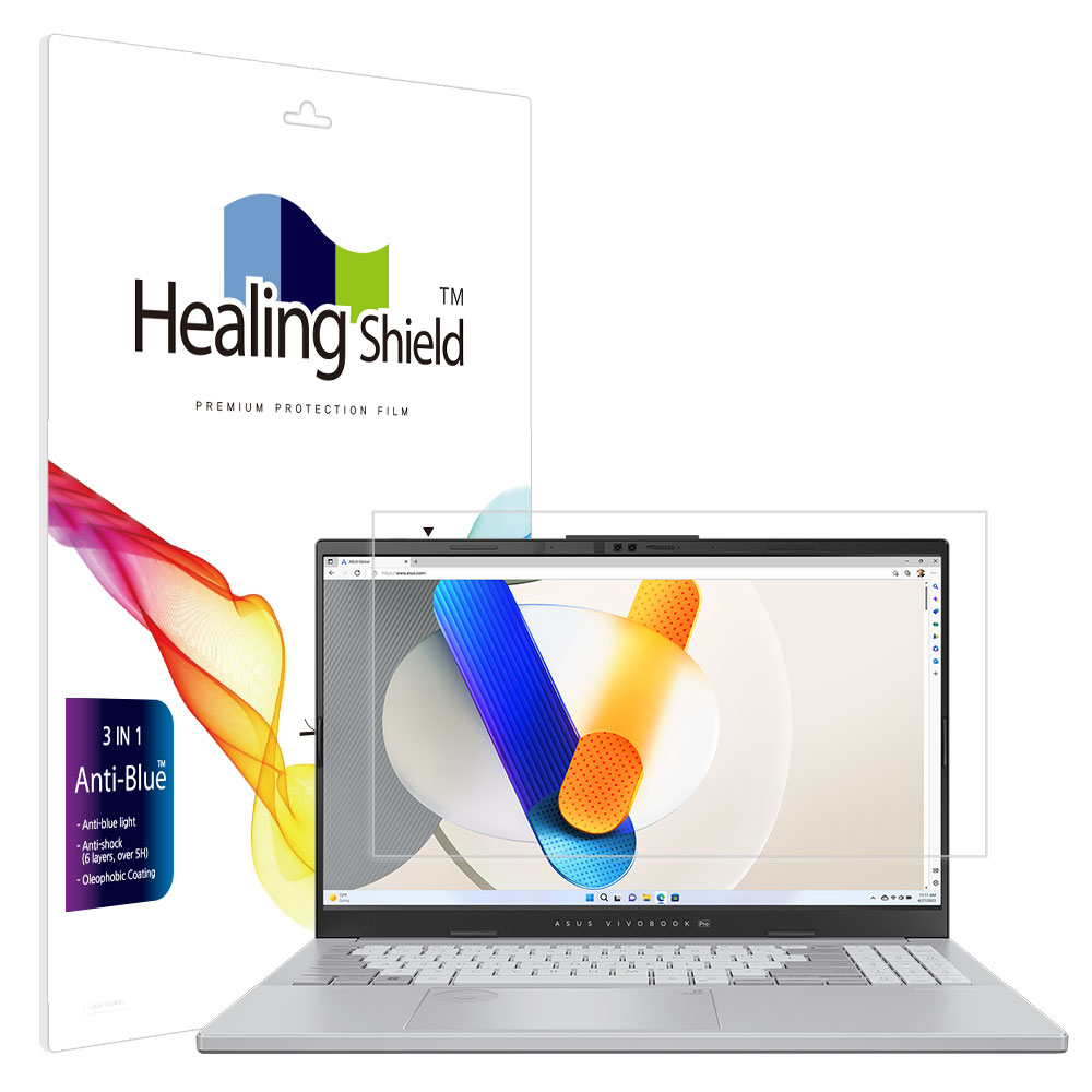 에이수스 비보북 프로 15 OLED N6506 블루라이트차단 액정보호필름 - 상품 이미지