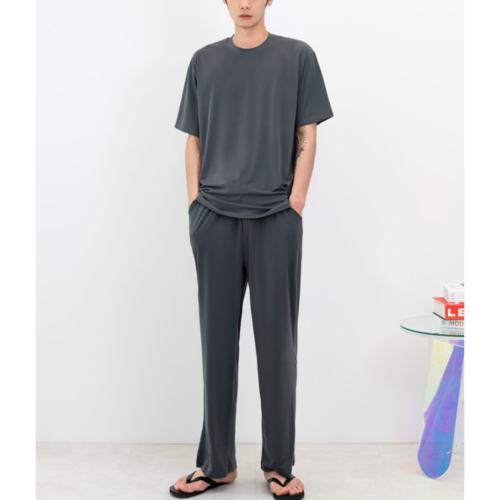 냉바지 냉동고 냉장고 냉감 성인실내복 남성 여름 아이스팬츠 - 상세 이미지 4