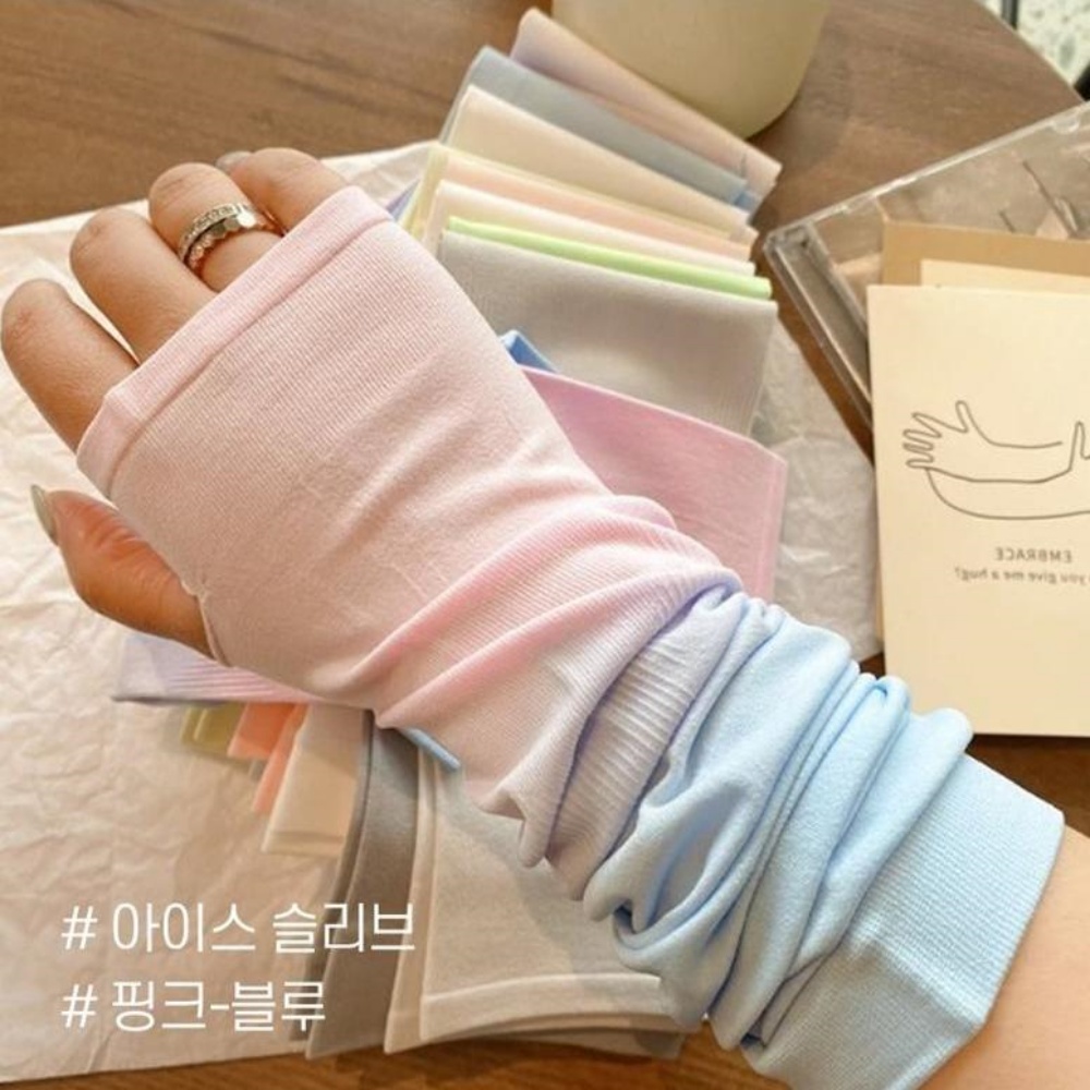 투톤팔토시 차량용 시원한 운전 쿨토시 러닝 암슬리브 - 상세 이미지 3