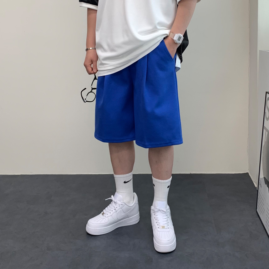 1+1 남자버뮤다팬츠 원턱 6부반바지 이미지 7