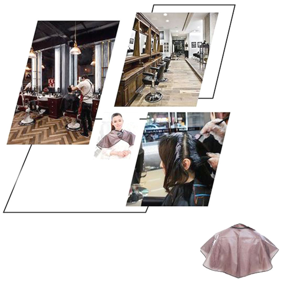 심플 헤어샵 미용가운 벨크로 염색 셀프컷팅 이염방지 가림막