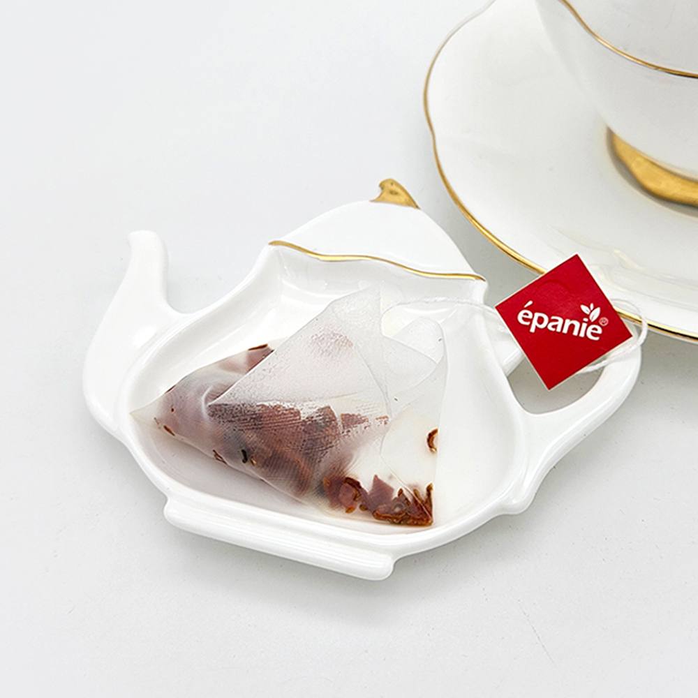 티백트레이+고원 엘린 티포원 300ml 1인용 티팟세트 도자기 티포트 찻잔 이미지 8